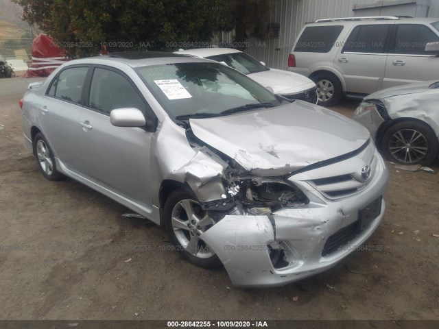 TOYOTA COROLLA 2011 2t1bu4ee6bc748656