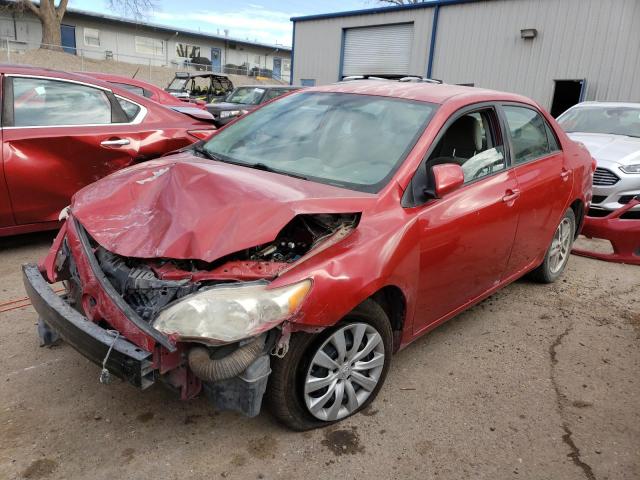 TOYOTA COROLLA 2012 2t1bu4ee6cc804709