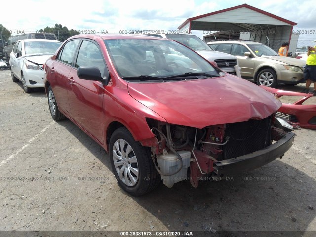 TOYOTA COROLLA 2012 2t1bu4ee6cc810588