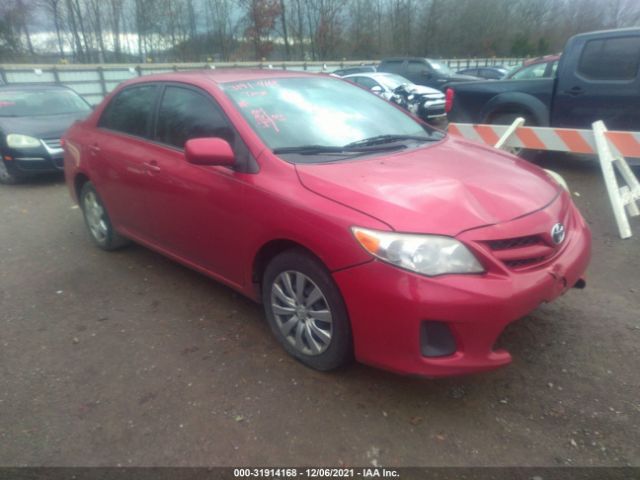 TOYOTA COROLLA 2012 2t1bu4ee6cc810591