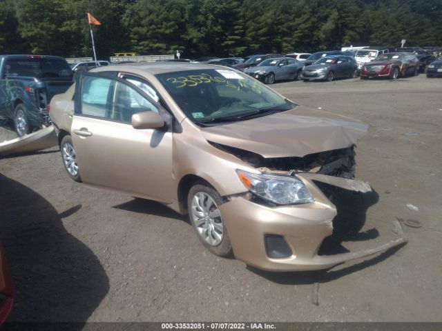 TOYOTA COROLLA 2012 2t1bu4ee6cc813443