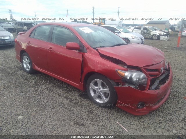 TOYOTA COROLLA 2012 2t1bu4ee6cc840125