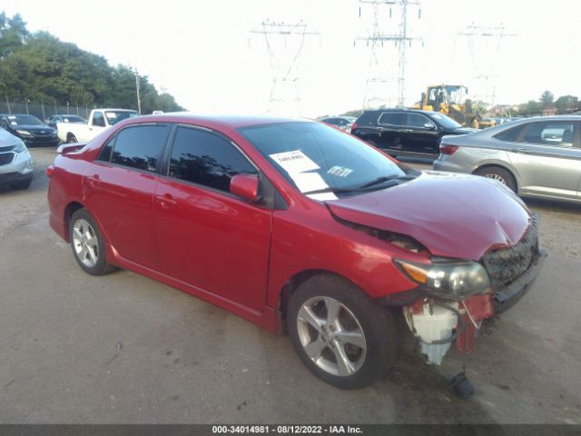 TOYOTA COROLLA 2012 2t1bu4ee6cc854736