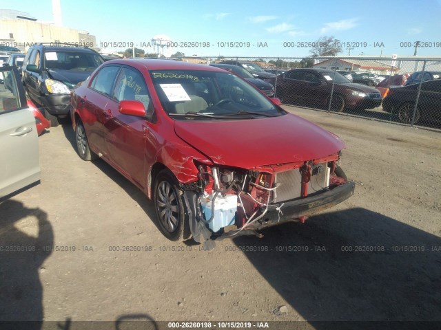 TOYOTA COROLLA 2012 2t1bu4ee6cc880009