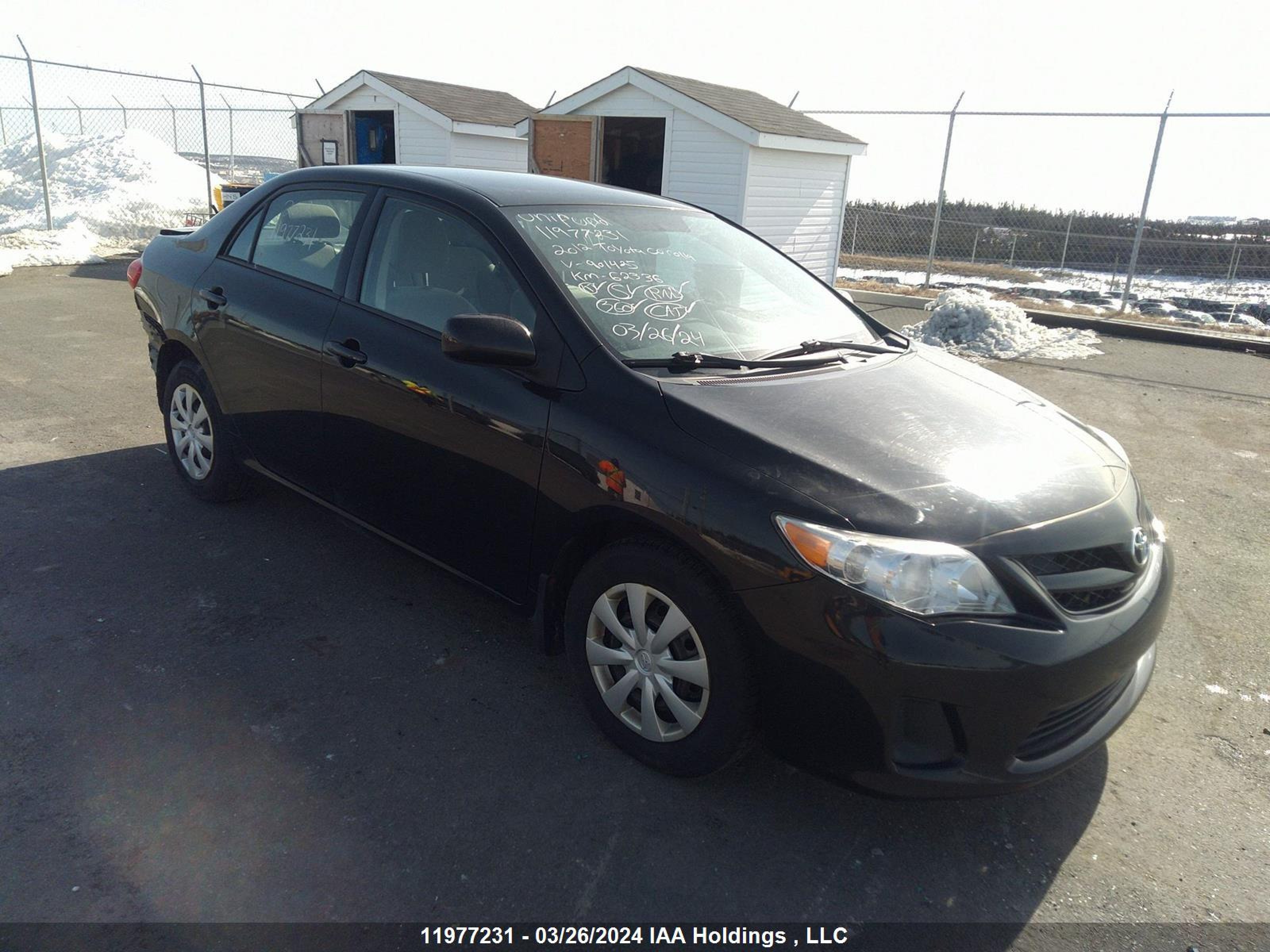 TOYOTA COROLLA 2012 2t1bu4ee6cc901425