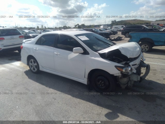 TOYOTA COROLLA 2013 2t1bu4ee6dc007586