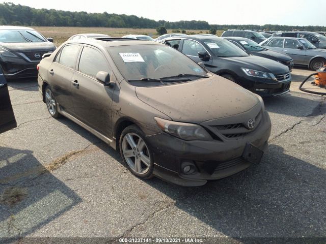 TOYOTA COROLLA 2013 2t1bu4ee6dc012271