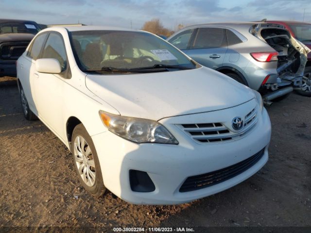 TOYOTA COROLLA 2013 2t1bu4ee6dc017471