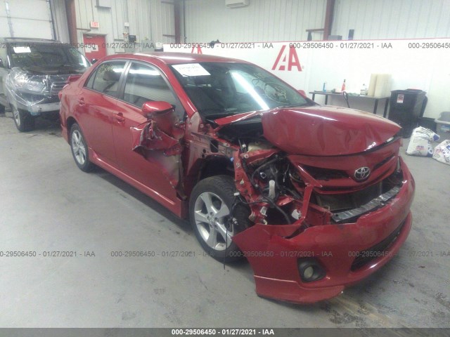 TOYOTA COROLLA 2013 2t1bu4ee6dc074642