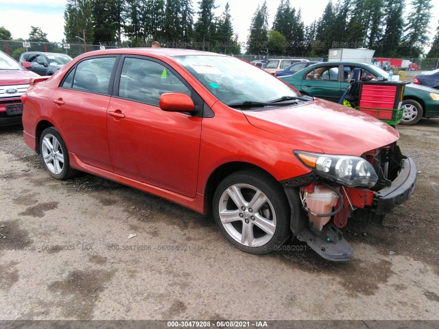 TOYOTA COROLLA 2013 2t1bu4ee6dc078626