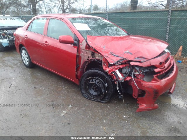 TOYOTA COROLLA 2013 2t1bu4ee6dc086483