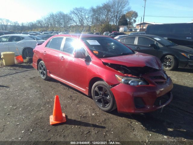 TOYOTA COROLLA 2013 2t1bu4ee6dc119451