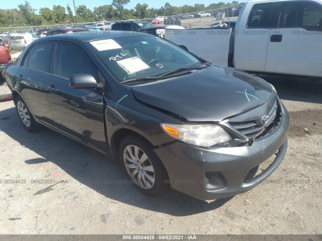 TOYOTA COROLLA 2013 2t1bu4ee6dc121068