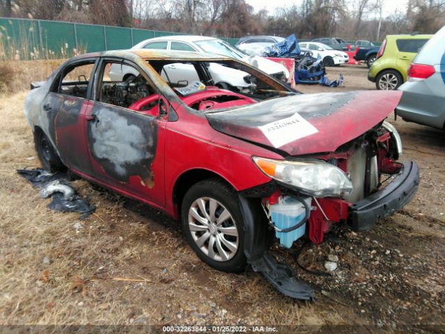 TOYOTA COROLLA 2013 2t1bu4ee6dc121409