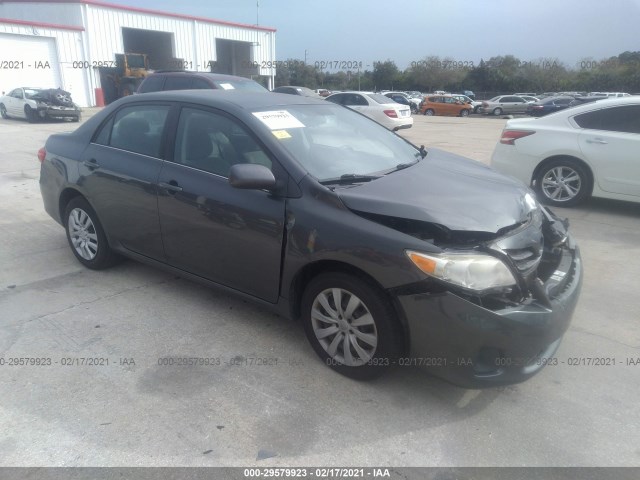 TOYOTA COROLLA 2013 2t1bu4ee6dc122592