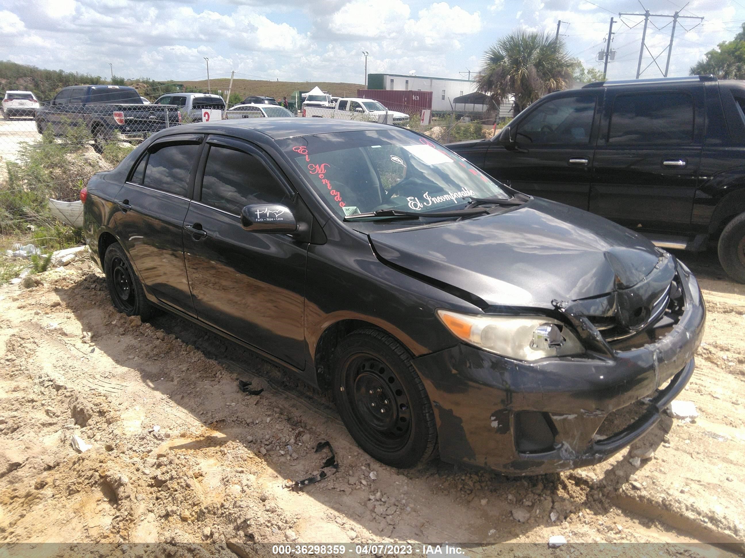 TOYOTA COROLLA 2013 2t1bu4ee6dc922339