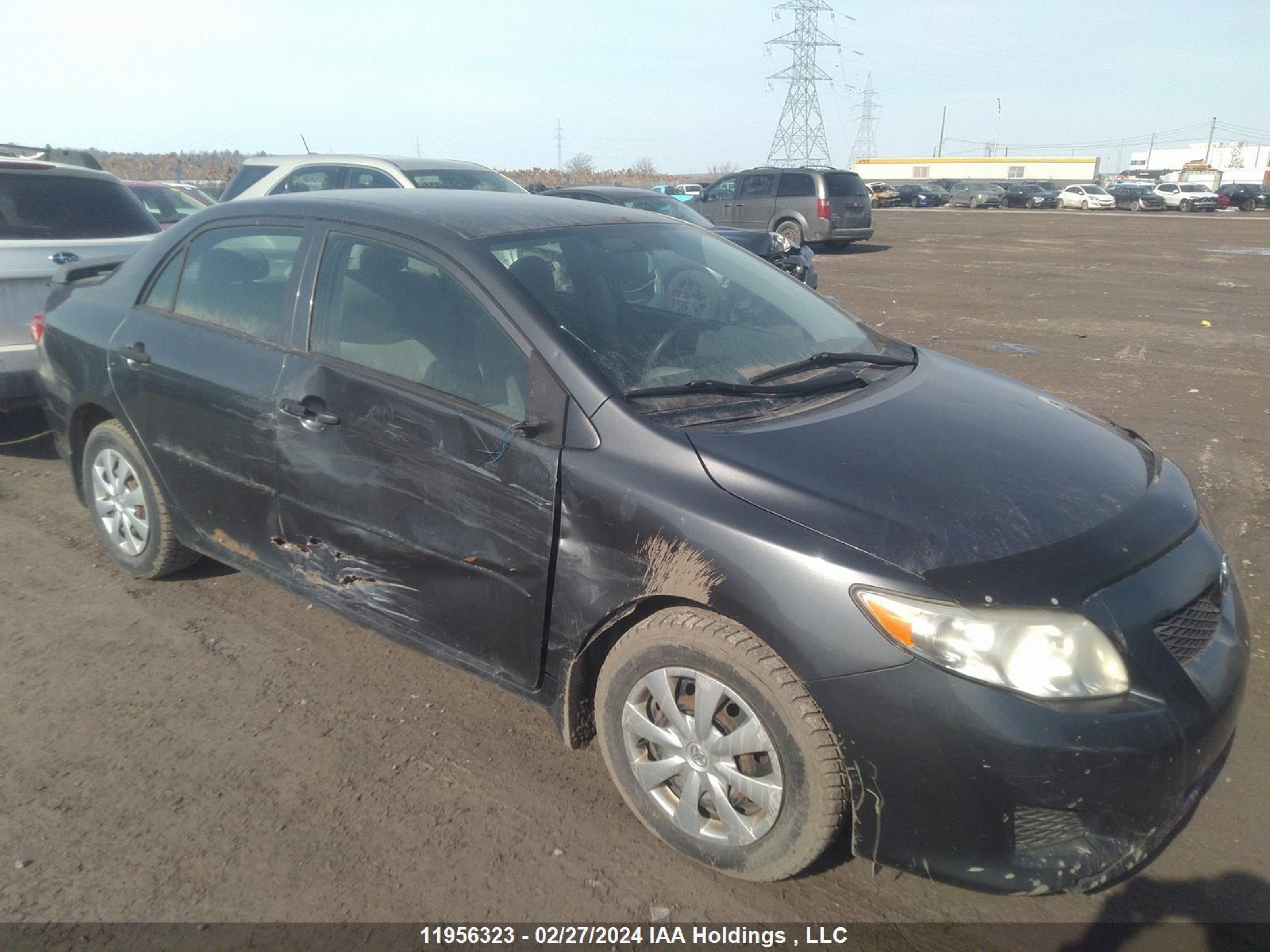 TOYOTA COROLLA 2010 2t1bu4ee7ac242493