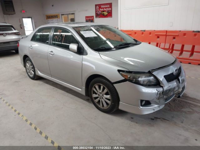 TOYOTA COROLLA 2010 2t1bu4ee7ac247614