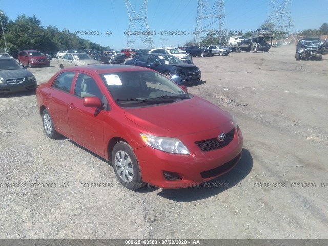 TOYOTA COROLLA 2010 2t1bu4ee7ac259553