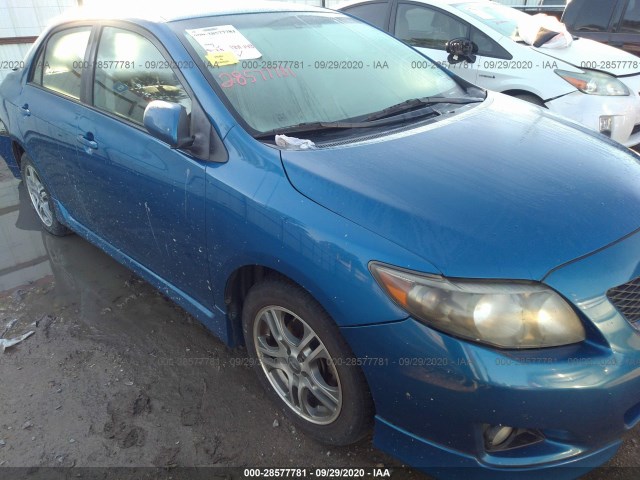 TOYOTA COROLLA 2010 2t1bu4ee7ac275106