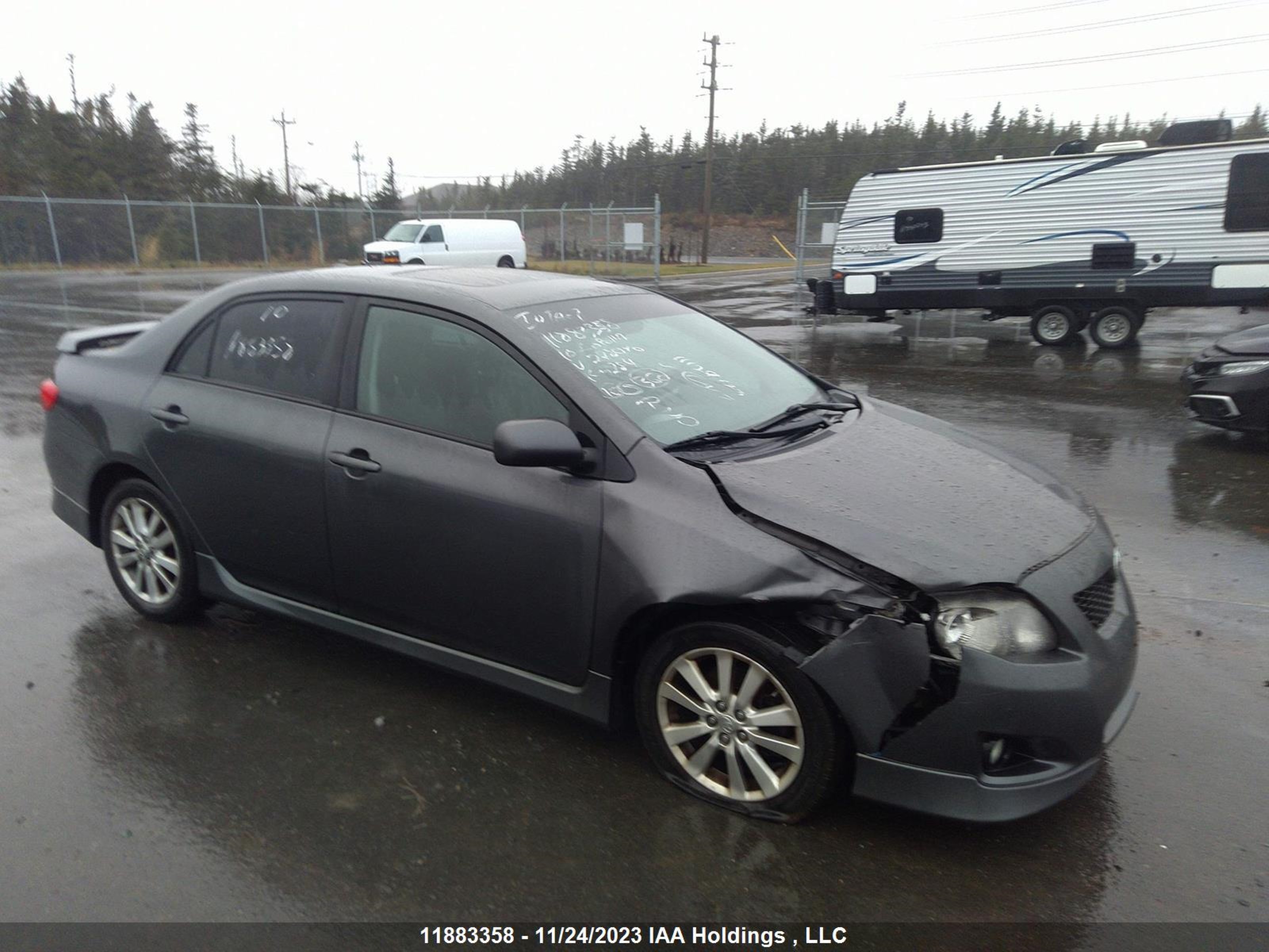 TOYOTA COROLLA 2010 2t1bu4ee7ac278040