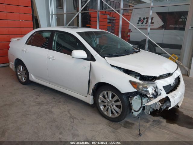 TOYOTA COROLLA 2010 2t1bu4ee7ac291306