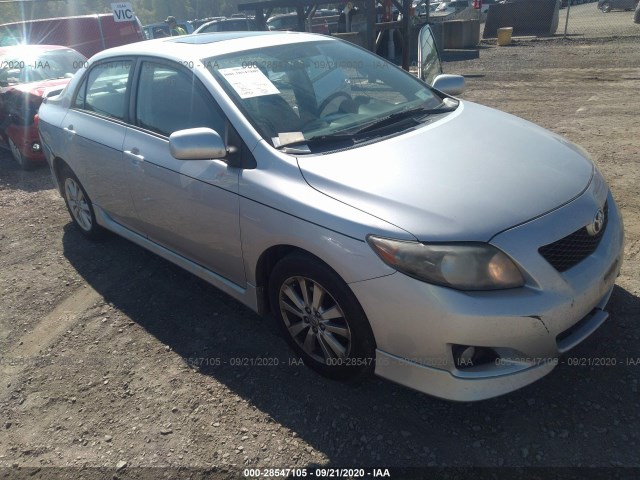 TOYOTA COROLLA 2010 2t1bu4ee7ac299292