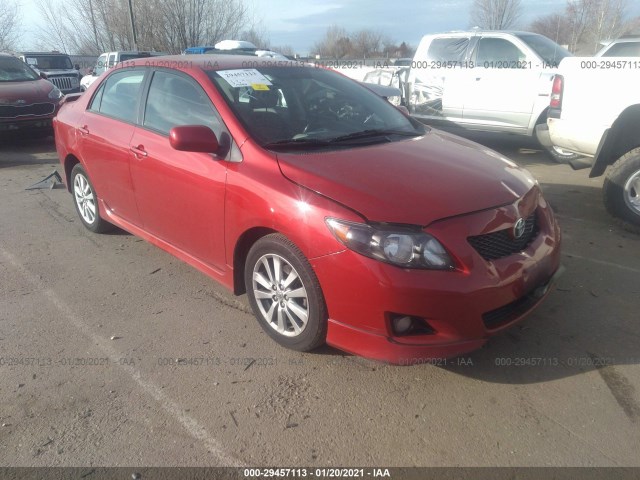 TOYOTA COROLLA 2010 2t1bu4ee7ac313451