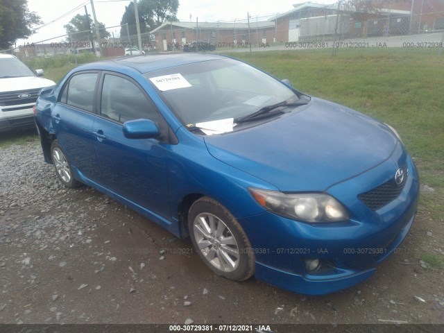 TOYOTA COROLLA 2010 2t1bu4ee7ac347020