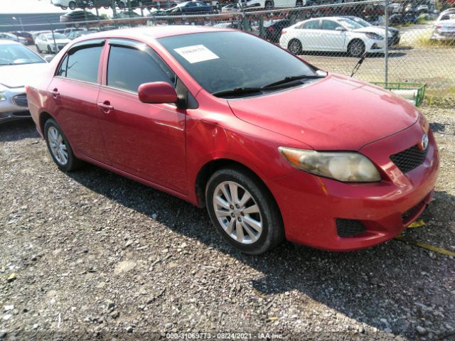 TOYOTA COROLLA 2010 2t1bu4ee7ac362438