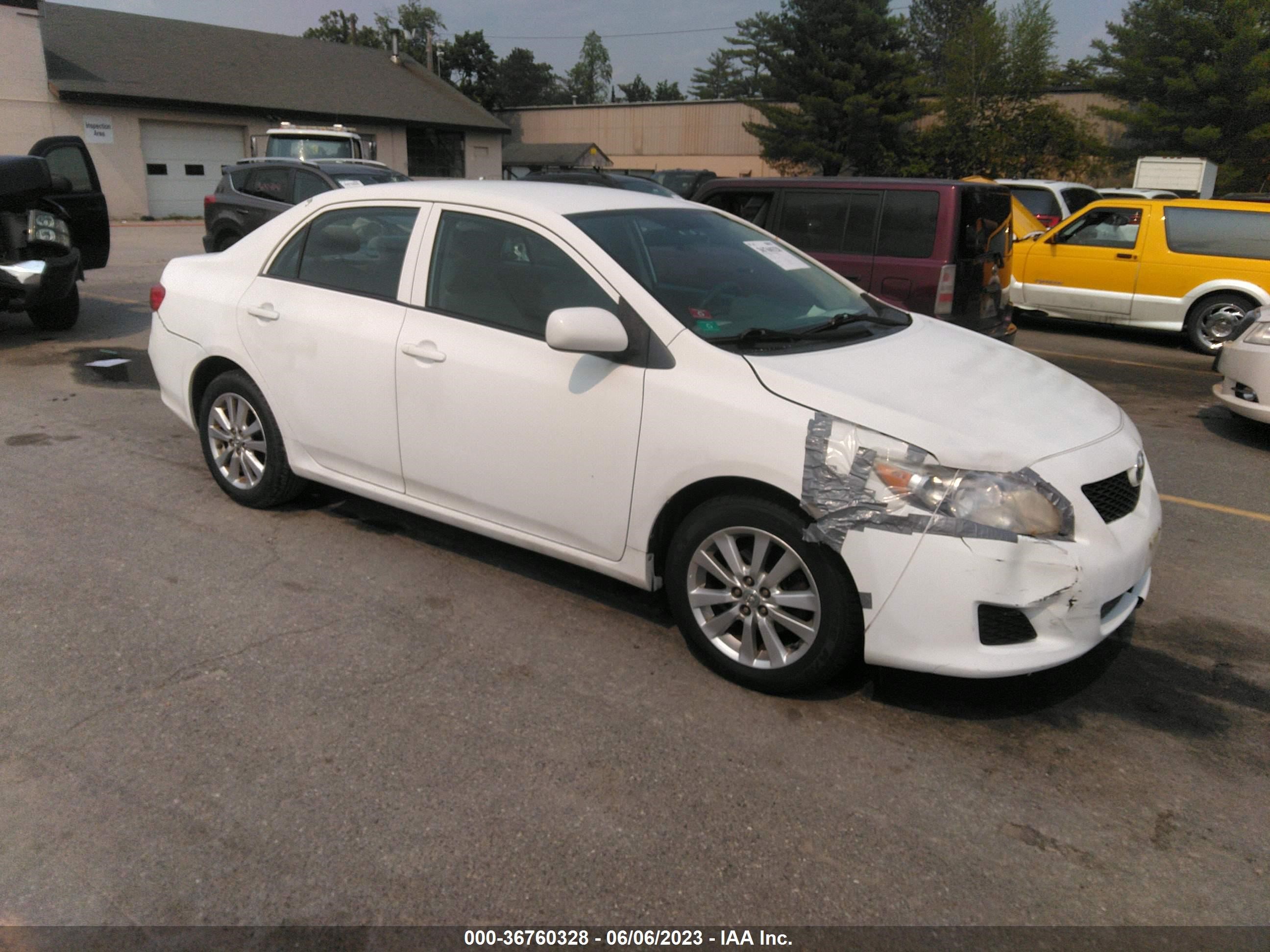 TOYOTA COROLLA 2010 2t1bu4ee7ac368692