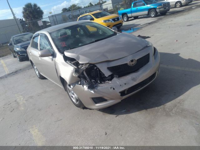 TOYOTA COROLLA 2010 2t1bu4ee7ac393401