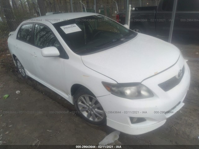 TOYOTA COROLLA 2010 2t1bu4ee7ac397626