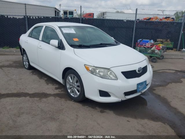 TOYOTA COROLLA 2010 2t1bu4ee7ac400590