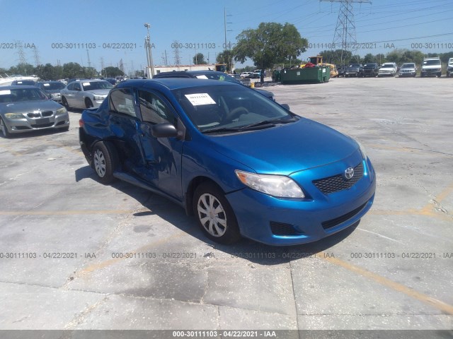 TOYOTA COROLLA 2010 2t1bu4ee7ac401433