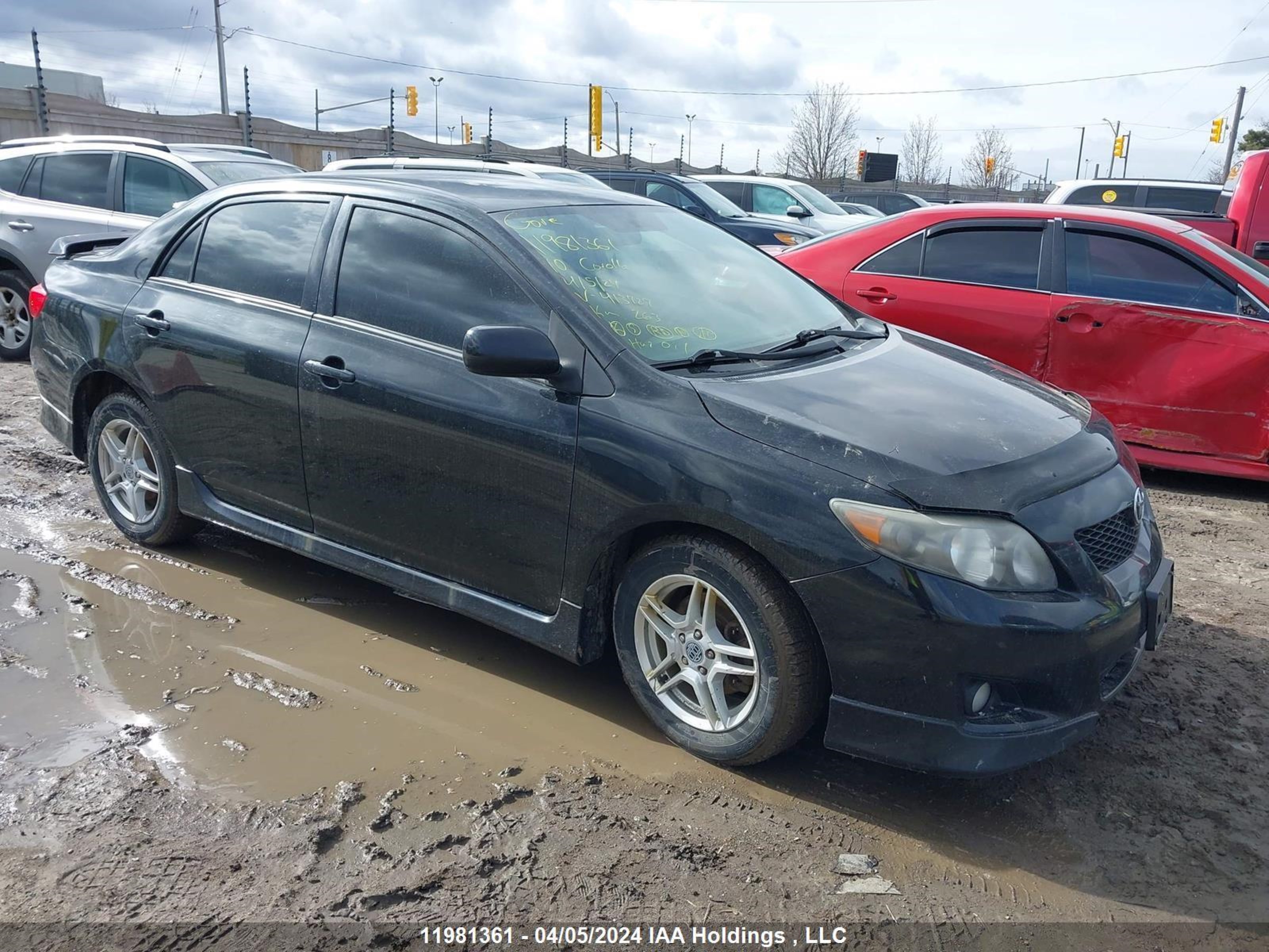 TOYOTA COROLLA 2010 2t1bu4ee7ac413727