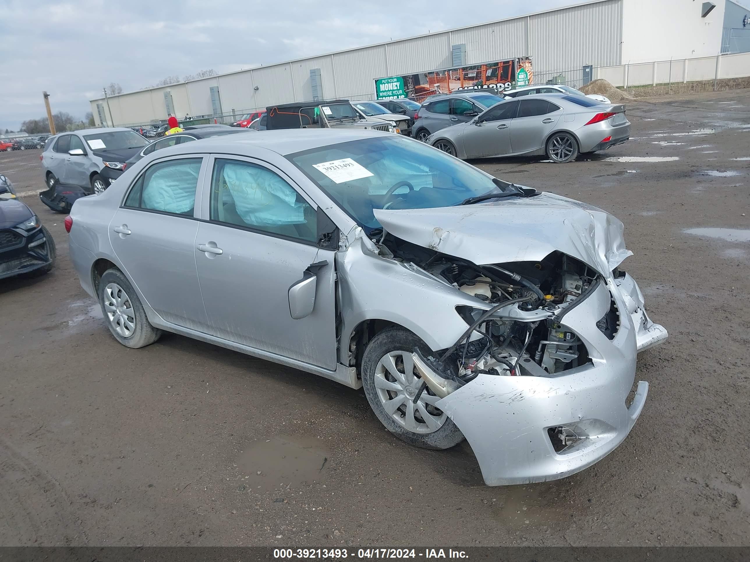 TOYOTA COROLLA 2010 2t1bu4ee7ac434190