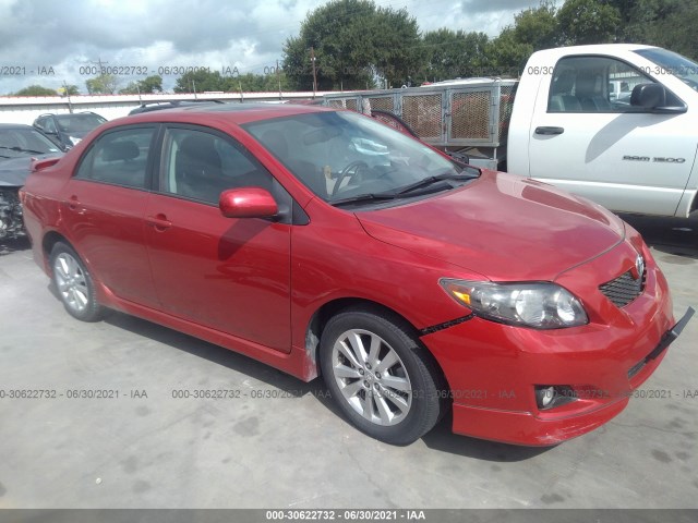 TOYOTA COROLLA 2010 2t1bu4ee7ac438515