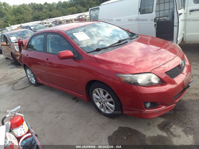 TOYOTA COROLLA 2010 2t1bu4ee7ac444699