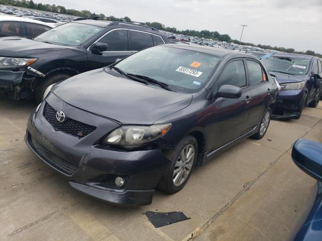 TOYOTA COROLA 2010 2t1bu4ee7ac454455