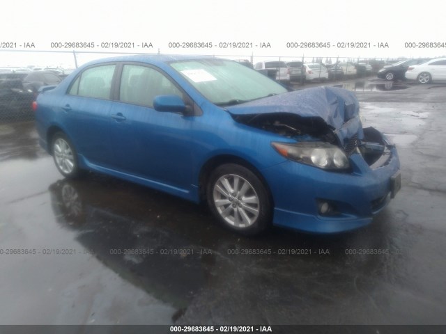 TOYOTA COROLLA 2010 2t1bu4ee7ac456979