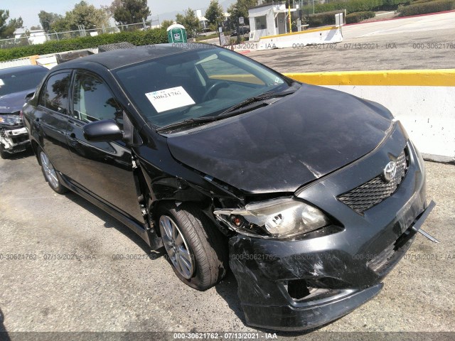 TOYOTA COROLLA 2010 2t1bu4ee7ac457047