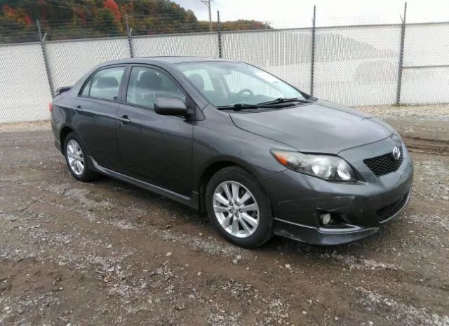 TOYOTA COROLLA 2010 2t1bu4ee7ac469229