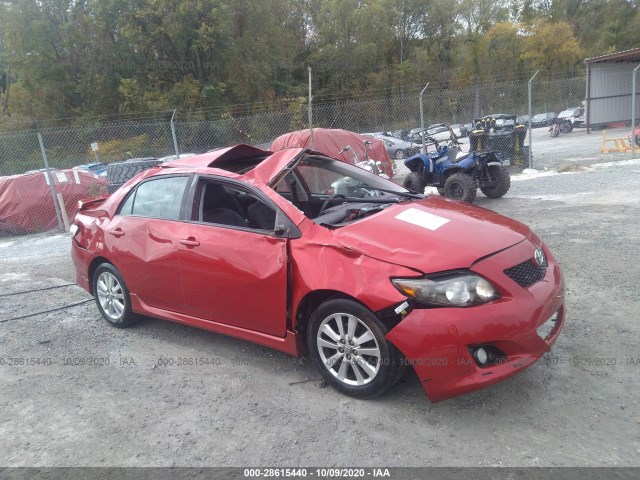 TOYOTA COROLLA 2010 2t1bu4ee7ac474558