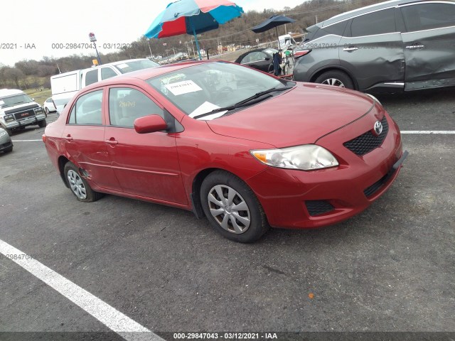 TOYOTA COROLLA 2010 2t1bu4ee7ac489903