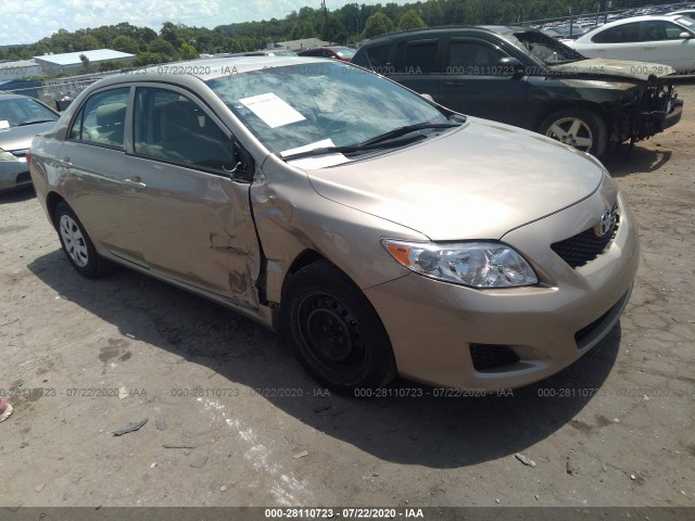 TOYOTA COROLLA 2010 2t1bu4ee7ac494485