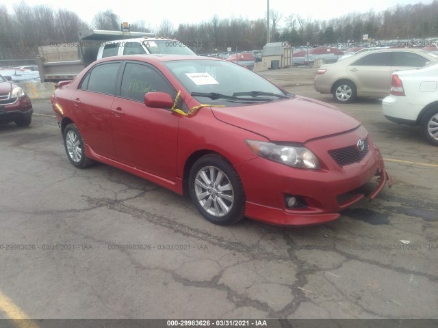 TOYOTA COROLLA 2010 2t1bu4ee7ac499735