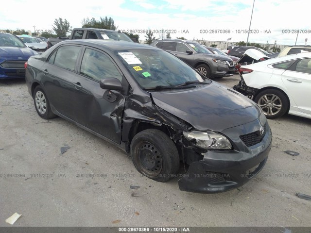 TOYOTA COROLLA 2010 2t1bu4ee7ac502956