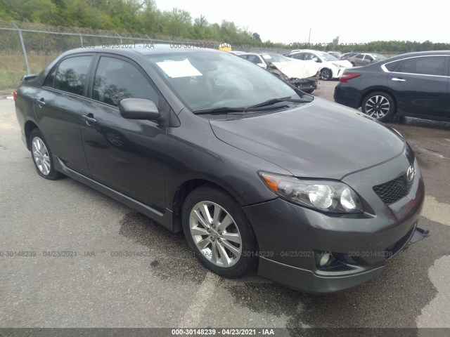 TOYOTA COROLLA 2010 2t1bu4ee7ac519210