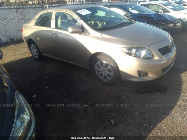 TOYOTA COROLLA 2010 2t1bu4ee7ac519434